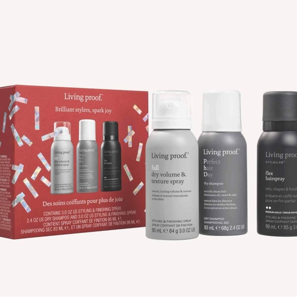 Living Proof Other - Brilliant Stylers Hair Care Gift Set Trio II